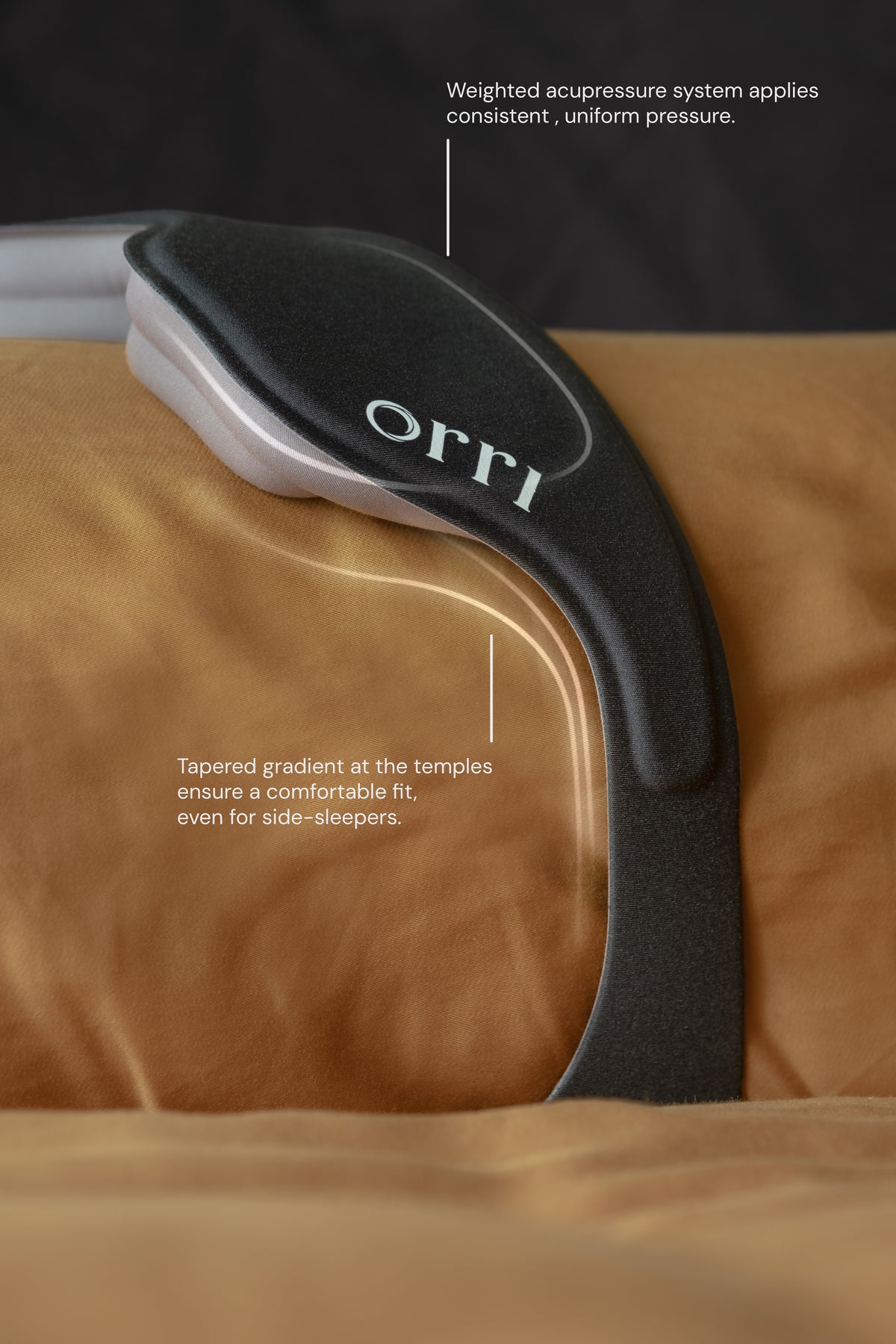 Orri Sleep Mask - Signature (Black)
